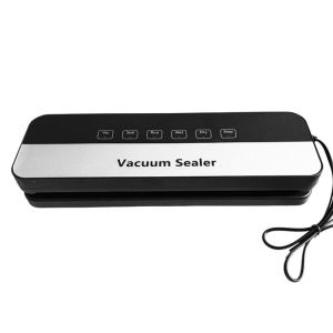 STATIONERY Automatic Electric Vacuum Sealer Touch Buttons Keep Fresh Vacuum Sealing Machine Practical Detachable Cleaning Vacuum Packaging Machine for Home
