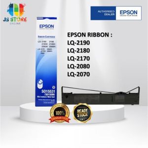 [💯100% ORIGINAL💯][SHIP IN 24HOURS]  Epson Ribbon LQ-2190/ LQ-2180/ LQ-2170/ LQ-2080/ LQ-2070 /EPSON LQ2190 RIBBON LQ2170 LQ2180 (S015531) EPSON ORIGINAL LQ2190 RIBBON
