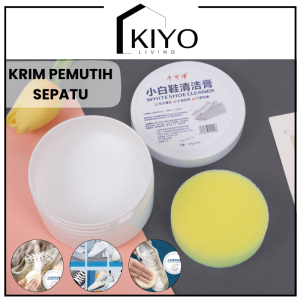 Krim Pemutih Sepatu Spons Serbaguna White Shoe Cleaning Cream Cocok Untuk Pembersih Sepatu Kotor Kapasitas Tinggi