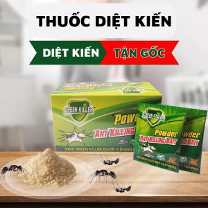 Bột trừ kiến thuốc diệt kiến tận ổ ( Combo 5 gói ) hiệu quả tức thì đảm bảo an toàn (Gói 5 gram)