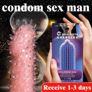 condom for men kondom berduri tebal condom duri tahan lama berduri 12pcs/36pcs
