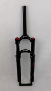Mountain bike front fork shock absorber 26 inch 27.5 inch 29 inch 1-1/2 inch steerer tube 39.8 air fork with shoulder control and cable control - P34 steerer tube air fork