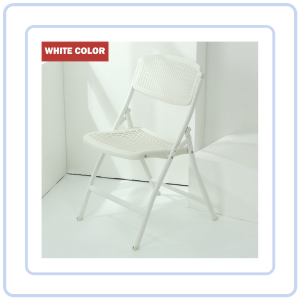 【COZYCASA】Space-Saving Hollow Foldable Chair Lightweight Indoor Chair