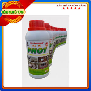 CHẾ PHẨM MEN VI SINH - PHOT:  - Khử Mùi Hôi Cầu Cống Chuồng Trại Chăn Nuôi - Chai 500ml