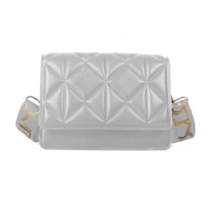 Women Shoulder Bag Vintage Embossed Flap Bag PU Leather Handbag Casual Tote Small Lattice Crossbody Bags