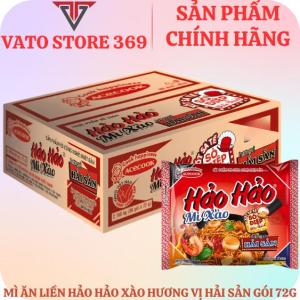 Mì ăn liền HẢO HẢO hương vị xào hải sản gói 72g