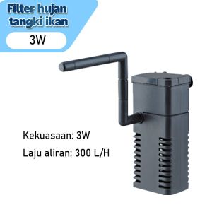 INTERNAL FILTER AQUARIUM AQUASCAPE mesin filter penjernih aquarium 2001F