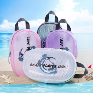 STARGOODS จุได้มาก กระเป๋าเก็บของกันน้ำ แบบพกพาได้ ซิปมีซิป กระเป๋าเครื่องสำอางโปร่งแสง ลำลองแบบสบายๆ กล่องจัดระเบียบของ กระเป๋าเก็บลิปสติก สำหรับผู้หญิง