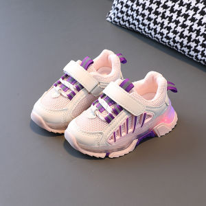 Sepatu Sneakers Anak Import LED Size 21-30 Model 23 Terbaru