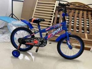 CANDY 80% CBU ASSEMBLY READY STOCK TO SHIP 16 INCH KIDS SPIDERMAN BICYCLE 5 - 8 YEARS