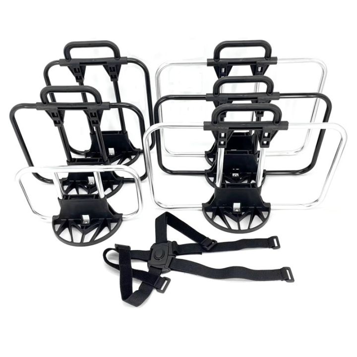 【Kamram】 Folding Bike Front Bags Racks Bracket For Brompton Backpack S ...