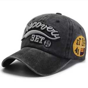 Topi Wash Baseball Pria Premium Bahan Denim Casual Terbaru