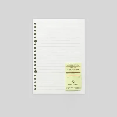 【📣SG Seller】A4/A5/B5 Loose-leaf Refill Binder Paper– Dot/Blank/Ruled/Grid 20/26/30 holes 60 sheets