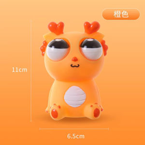 Burst eye dragon decompression toy pinch music squeeze weird vent creative stress reliever