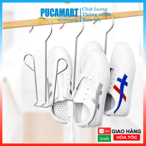 [HCM]Thanh Móc Phơi Giày Dép Nhanh Khô Móc Treo Giày Inox Không Gỉ Giữ Phom Giày Móc Cứng Cáp - PucaMart
