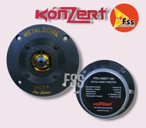 KONZERT PRO- KMDT 100 METAL DOME TWEETER