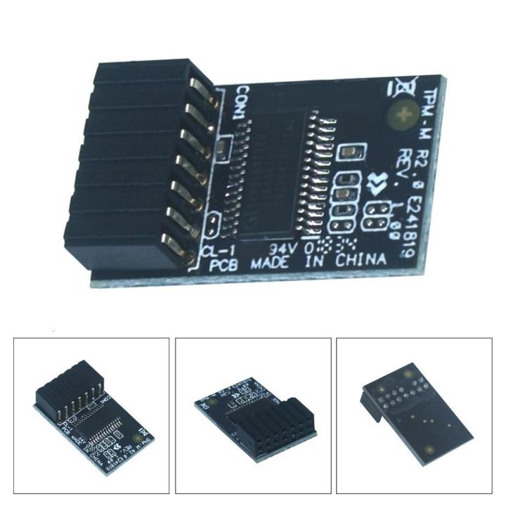 TPM R2.0 14-1 Pin TPM Trust Platform Module for Motherboards | Lazada ...