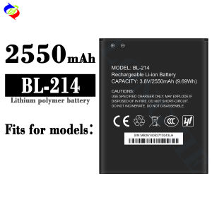 dimi is suitable for imobile phone batteries BL-214 brand-new 2550mAh battery.