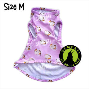 SEMPATI Baju Kucing Motif Kucing Baju Kaos Kostum T Shirt Singlet Kucing Anjing Cat Dog Kitten Adult Anabul Kelinci Monyet Pakaian Santai Hewan Peliharaan