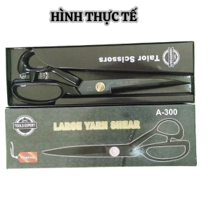Kéo cắt vải chuyên nghiệp Japan bằng thép carbon siêu cứng-Kéo 12in