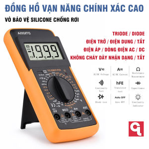 Đồng hồ đo điện đa năng Đồng hồ vạn năng kỹ thuật số thông Minh Màn Hình Kỹ Thuật Số Độ Chính Xác Cao Dụng Cụ Kiểm Tra Bảo Trì Thợ Điện
