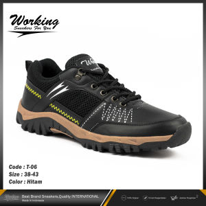 Sepatu Gunung Pria T-06 casual Size 39 s/d 43 Sepatu Hiking Touring Outdoor