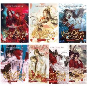 天官赐福英文版 1-4 / 1-6 / 1-7 Volume Tian Guan Ci Fu Genuine English Novel Heaven Official Blessing Mo Xiang Tong Xiu Novel Comic
