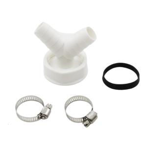 Y Shaped Forked Down Pipe Hose Connector Double Connection Dishwasher Drain Adapter Wash Machine Accessories Enduring