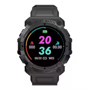 Đồng hồ thông minh FD68 theo dõi sức khỏe Màn hình màu Vòng đeo tay thông minh Máy đo nhịp tim Vòng đeo tay thể dục Đồng hồ thông minh FD68S