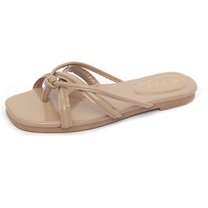 Sak.footywearWomens Elegant Criss Cross-Strap -Textured Faux Cover Ankle Strap Sandals AKL-104