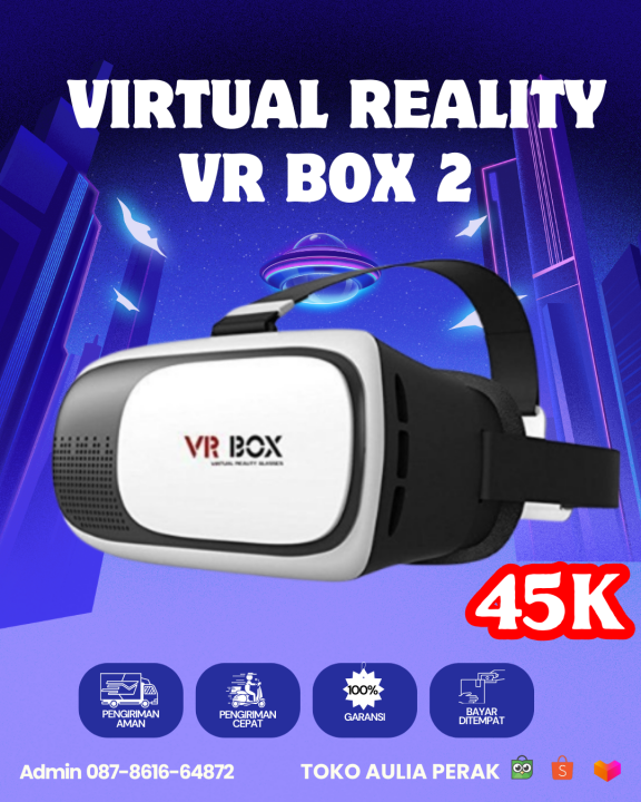 Virtual REALITY Vr Box generasi for smartphone Vr Box Dengan
