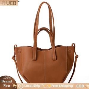[Ueb Flagship Shop]Women Soft Underarm Bag Large Capacity Fashion Tote Bag Stylish Shoulder Bag Chic Armpit Bag Trendy Commuting Bag