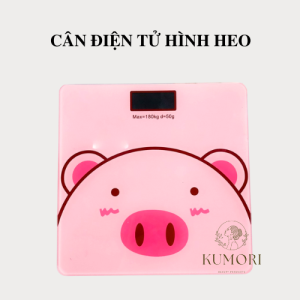 CÂN VUÔNG HÌNH HEO 180KG cân sức khỏe họa tiết dễ thương hàng xịn loại tốt bền đẹp giá rẻ cân điện tử theo dõi sức khỏe gia đình có đồng hồ hiển thị personal scale for family