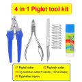 4 IN 1 Pig Kit Piglets Tail Cutter + Piglets Tooth Nipper + Piglet Castration Cutter Knife + Animal crayon marker for pigs. 