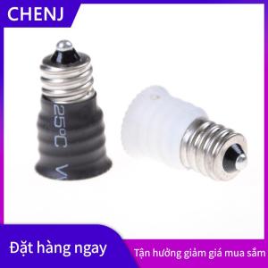 CHENJ Bộ chuyển đổi giá đỡ Bóng đèn LED E12 sang E14 ổ cắm chân đèn