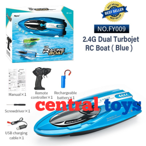 mainan rc speed boat FAYEE FY009 twin turbo jet 2.4ghz kapal rc boat