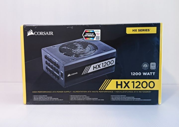POWER SUPPLY CORSAIR HX1200 - 1200W 80 PLUS PLATINUM (BLACK) | Lazada.co.th