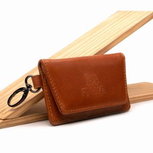 Gantungan Kunci Motor Mobil Kulit  Dompet Stnk Lipat 2 Mudva MSK01