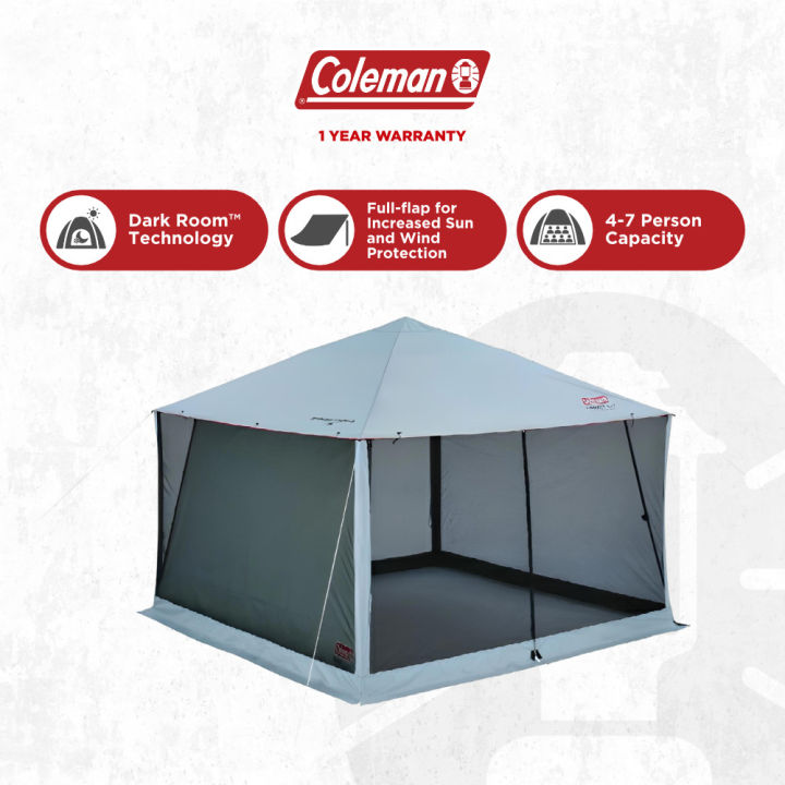 NEW] Coleman®Instant Visor Shade III/Screen House L Dark Room Tent