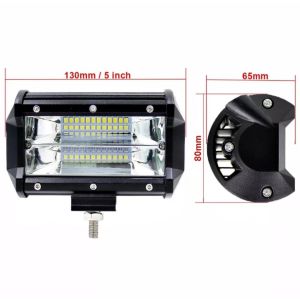 Lampu Sorot LED CWL 24V 24 Mata 2 Lapis BAR CREE Truk Bus Canter Tronton Traktor Hi Lo Truk Off Road Bus Fuso Hino Ragasa Traktor Bar Cree Lampu Bar Lampu Kerja Sepeda Motor Mobil Alat Berat Putih Tahan Air