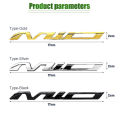 Motorcycle 3D Emblem Badge Sticker MIO Logo Decals Frame Body Tank Wheel Sticker For Yamaha Mio. 