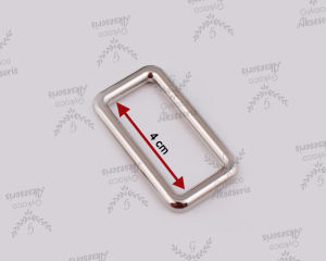 Accesories Tas Ring Segi Empat 4 cm (A) / Ring Kotak - Aksesoris Tas (IMPORT)