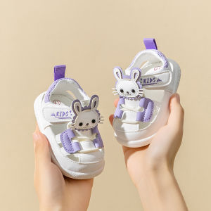 【S.mart】Bradmiller Baby bunny anti-slip sofe prewalker sandals 1-2y b2332
