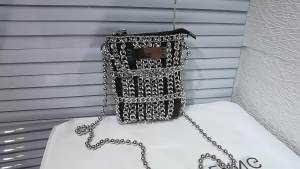Chain crossbody bag on Xiaohongshu ins Woven mobile phone bag for womenshoulder bag 2022 New woven chain