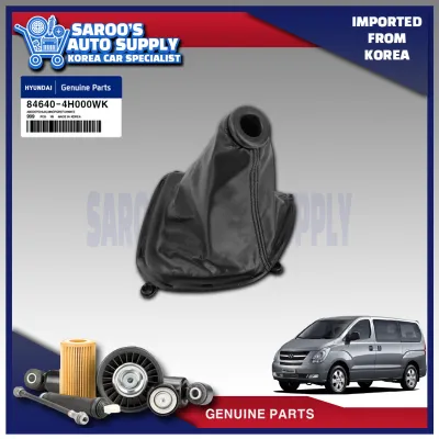 [Genuine] Gear Shift Boot / Shift Lever Boot For Hyundai Grand Starex 2007-2018 Original Hyundai Mobis Brand [Genuine Parts][84640-4H000WK 84640-4H100WK]