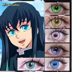 Mới  Lens cosplay Muichirou/Himmel/Rikka mã Softlens học sinh Halloween