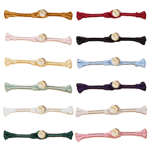 10Pcs Button Cheongsam Knot Button Fasteners Chinese Closures Buttons for Chinese Cloaks Dress Sewing Craft Project