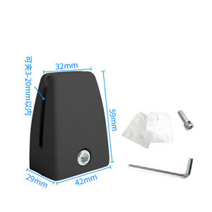 Desktop Screen Partition Clip Office Desk Divider Bracket Desk Baffle Support Bracket
