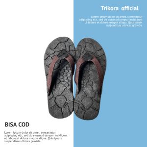 Sandal Slop Trikora T-1 Sepatu Slop Pria Sandal Pria Sandal Wanita Model Terbaru Size 39-43