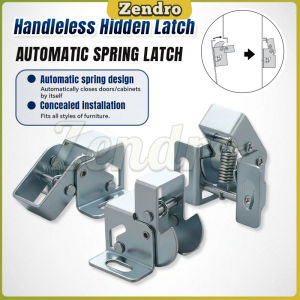 Zendro Self-closing Spring Door Catch / Spring Loaded Cabinet Latch / DK603 Spring Latch 1Pc